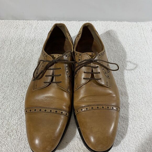 Moral Code Newton Cap Toe Oak Derby Dress Shoe Men’s 11 Oxfords - Picture 4 of 9